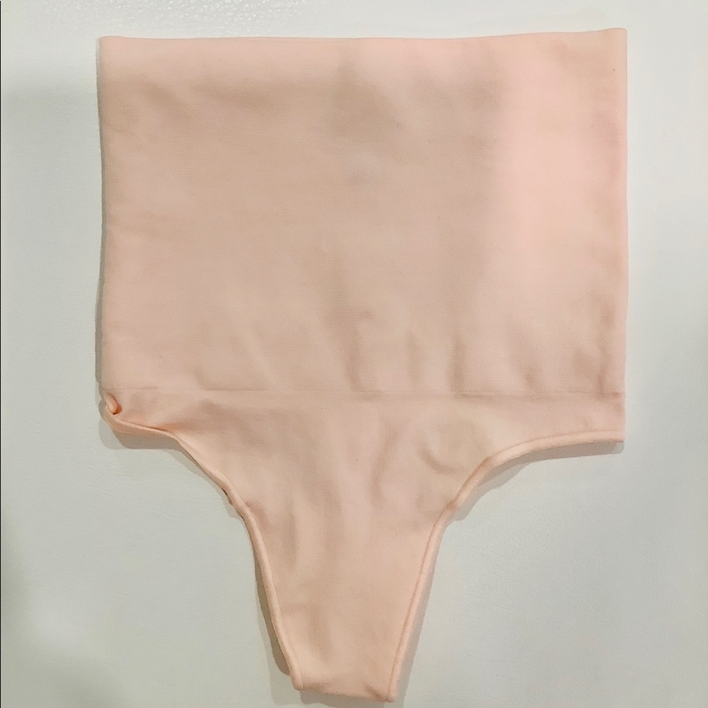 SKIMS Limited Edition Pink Core Control Thong